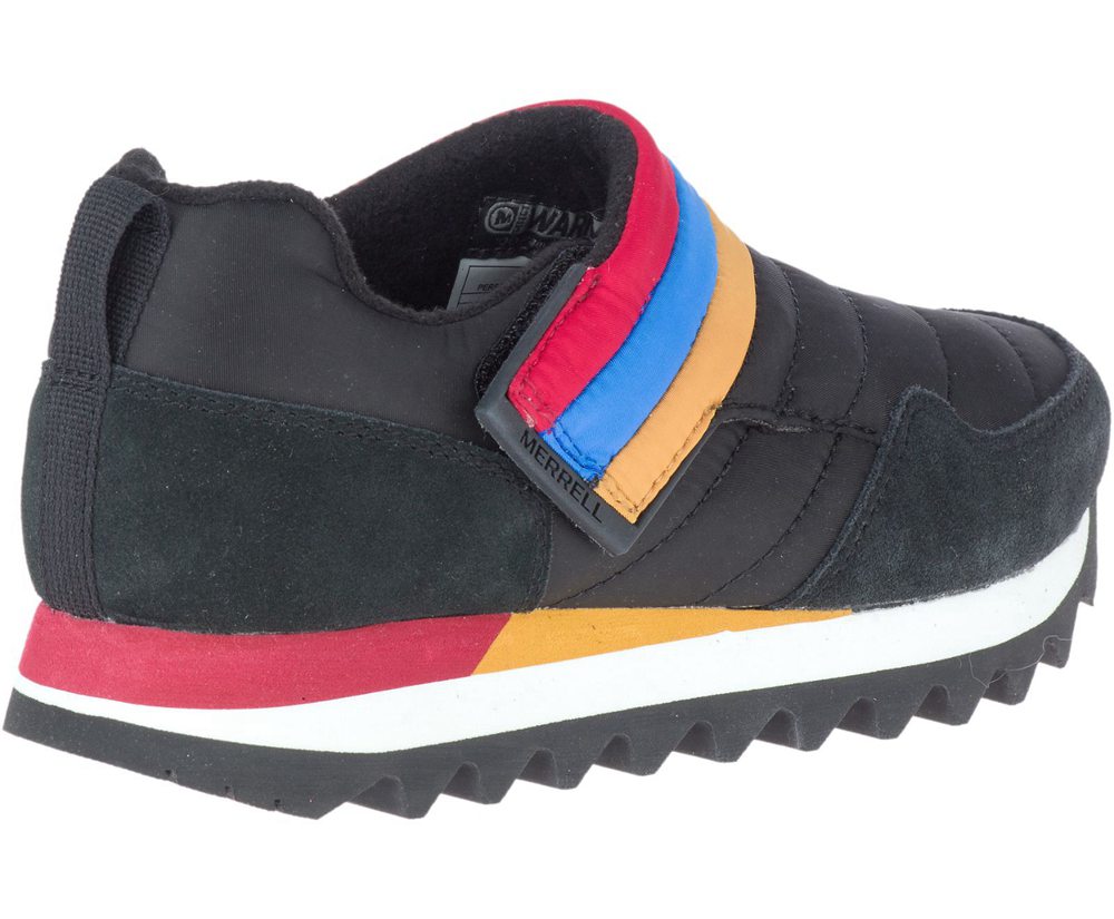 Merrell Sneakers Black - Alpine Moc Strap Polar - Womens 89ETORFDM